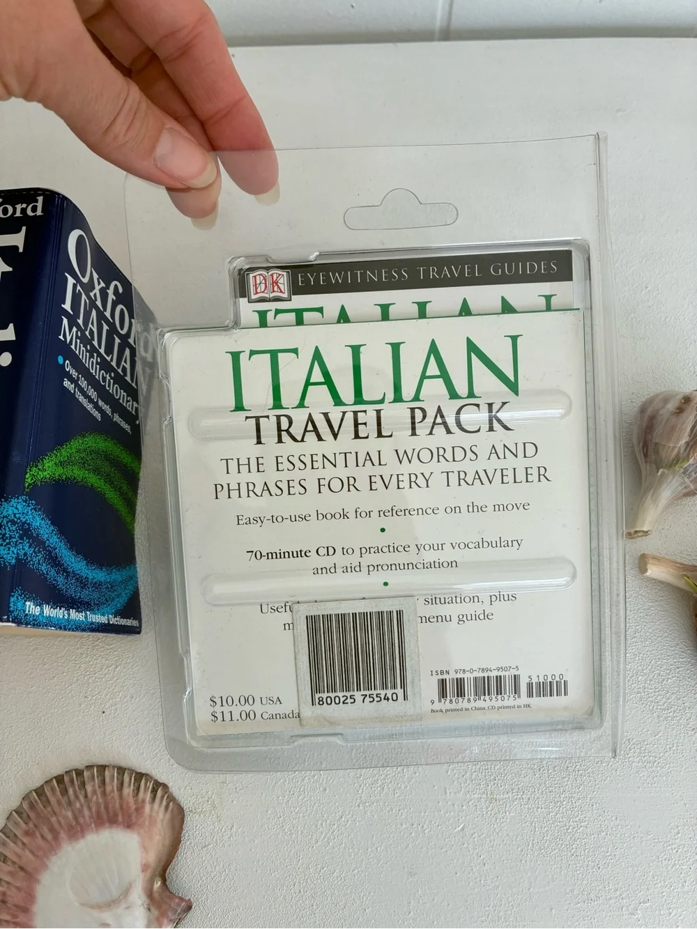 Set of three Italian language learning resources shown - bundles & offers - YES
